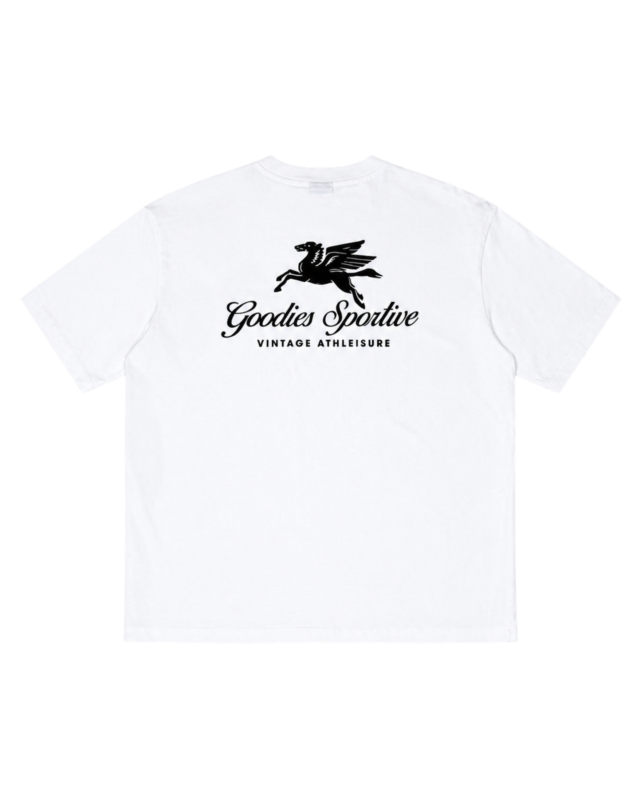 Camiseta GOODIES Pegasus White vista trasera