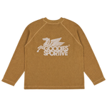 Camiseta GOODIES Waffle manga larga vista frontal