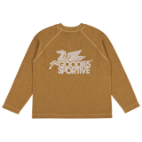 Camiseta GOODIES Waffle manga larga vista frontal