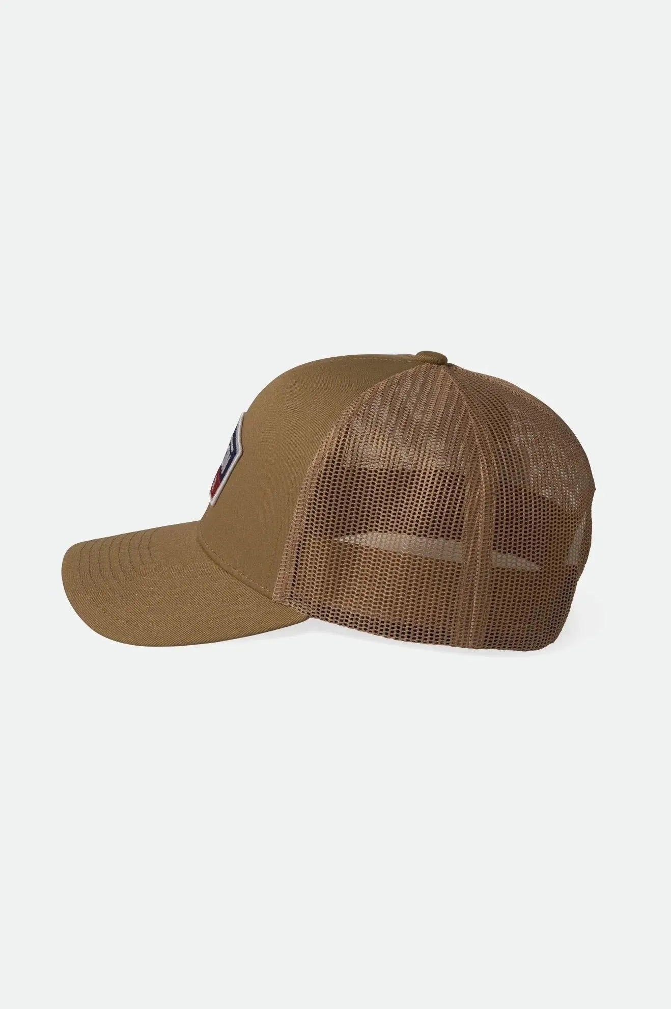 Gorra Brixton Trucker Regal Netplus Khaki - ECRU