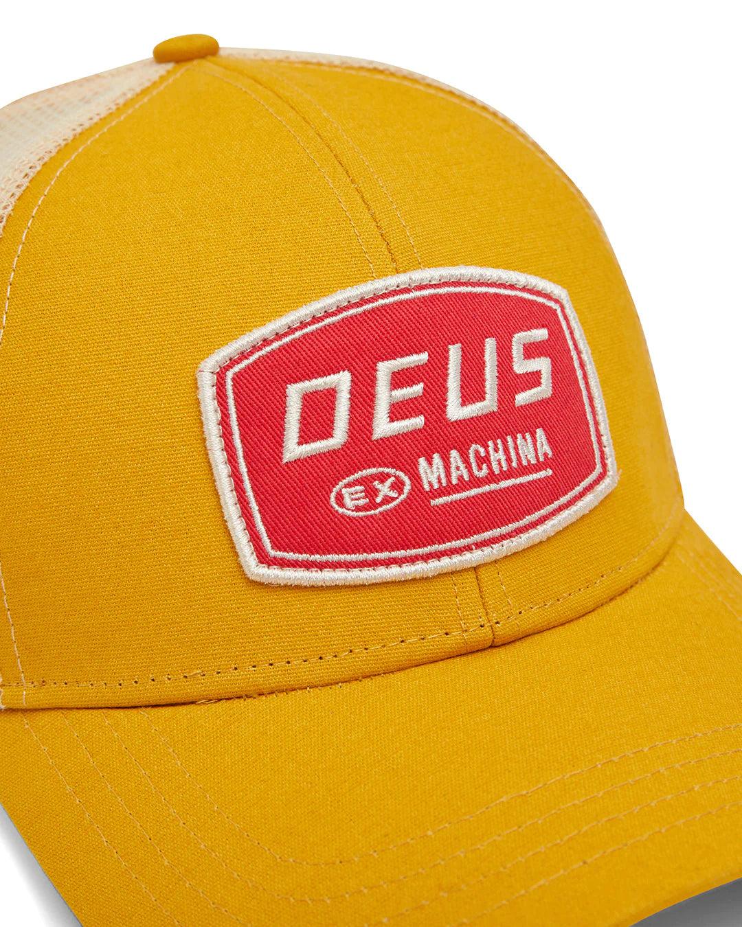 Gorra Deus Ex Machina Passenger Trucker Honey Gold - ECRU
