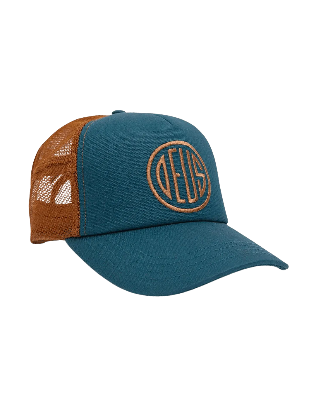 Gorra Deus Ex Machina Pill Trucker Green - ECRU
