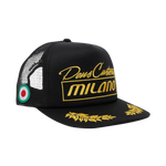 Gorra Deus Ex Machina Title Trucker Black - ECRU