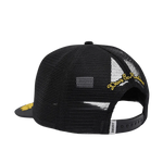 Gorra Deus Ex Machina Title Trucker Black - ECRU