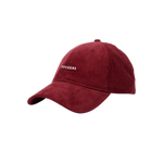 Gorra Dockers de béisbol unisex de pana Tibetan Red - ECRU