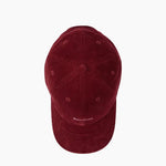 Gorra Dockers de béisbol unisex de pana Tibetan Red - ECRU