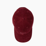 Gorra Dockers de béisbol unisex de pana Tibetan Red - ECRU