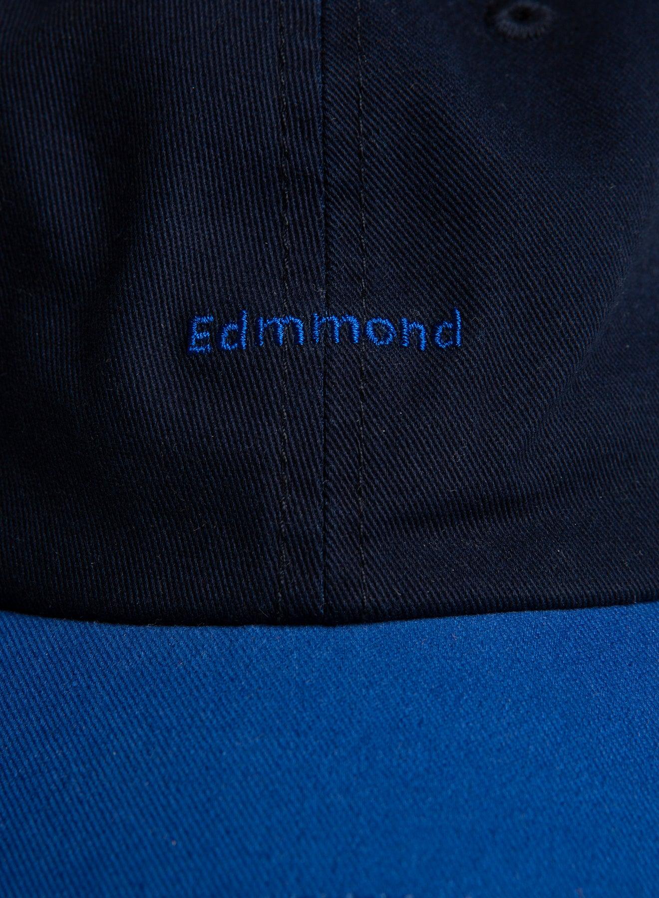 Gorra Edmmond Studios Logo Bicolor Plain Navy - ECRU