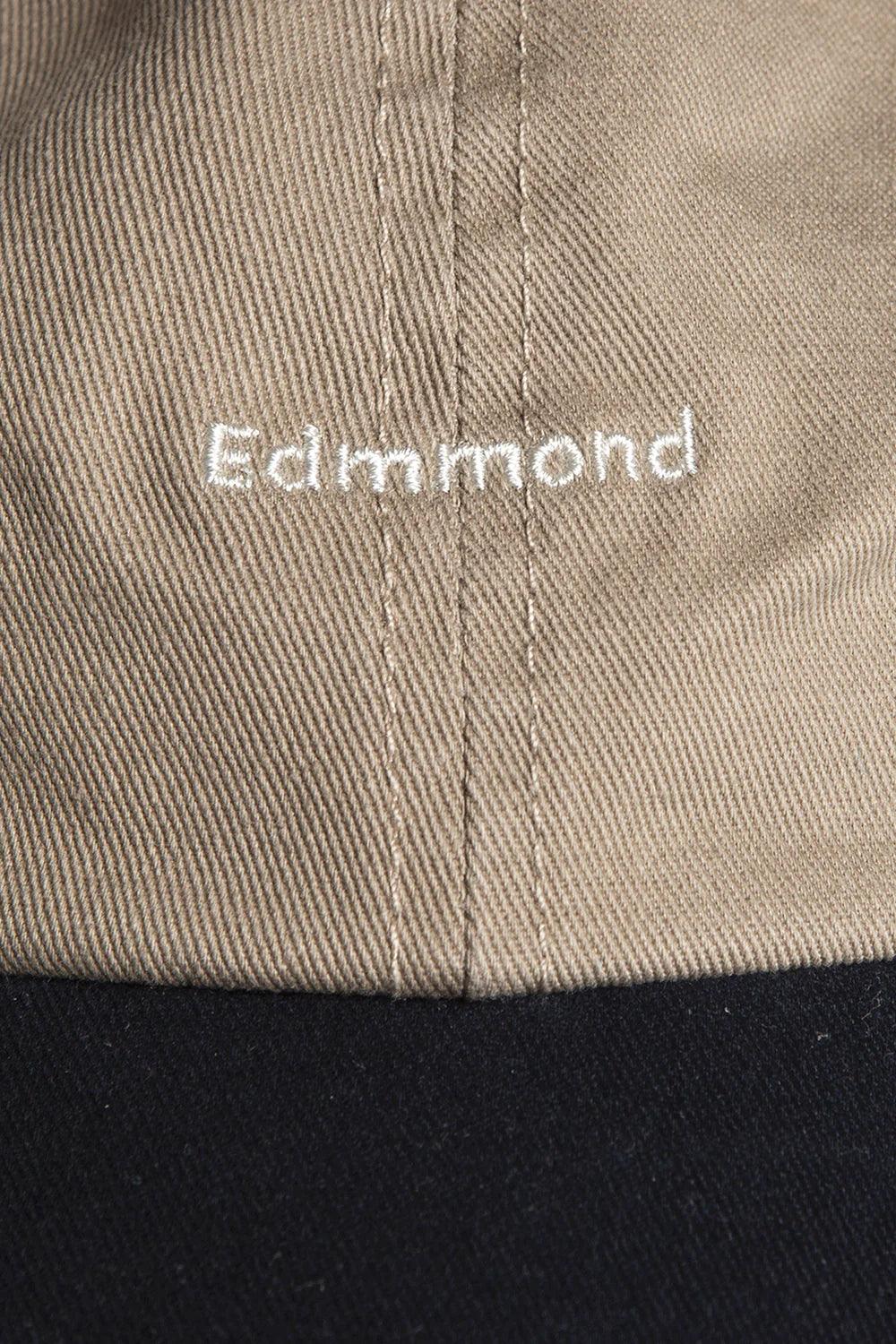 Gorra Edmmond Studios Logo Bicolor Plain Tan - ECRU