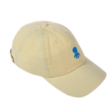 Gorra El Pulpo Lavada Logo Básico Amarillo Delavé - ECRU