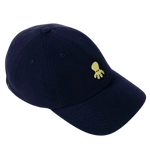 Gorra El Pulpo Lavada Logo Básico Azul Marino - ECRU