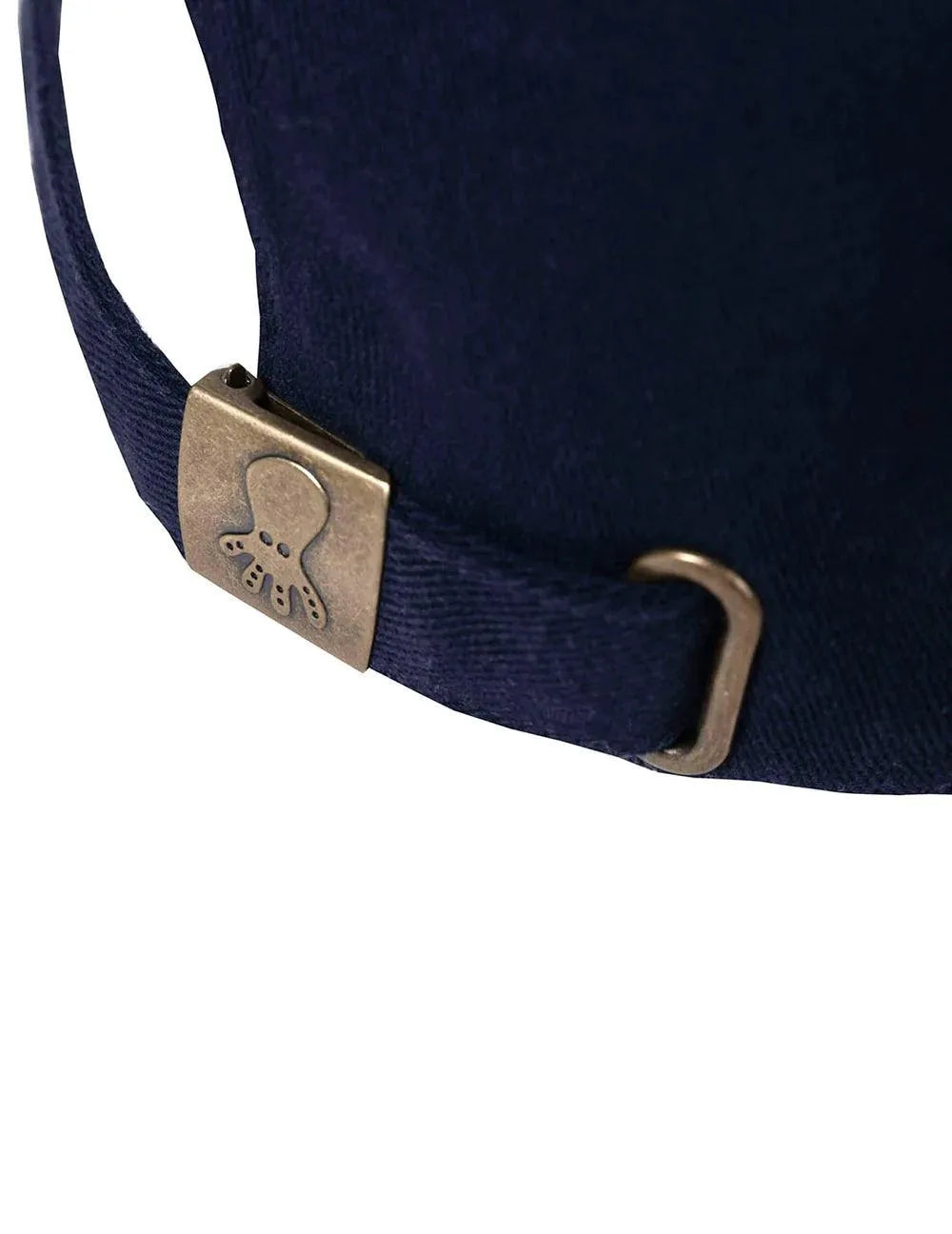 Gorra El Pulpo Lavada Logo Básico Azul Marino - ECRU