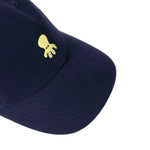 Gorra El Pulpo Lavada Logo Básico Azul Marino - ECRU