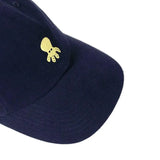 Gorra El Pulpo Lavada Logo Básico Azul Marino - ECRU