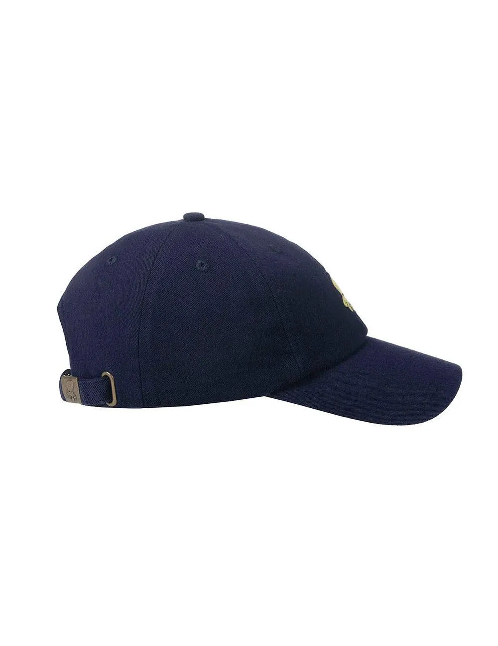 Gorra El Pulpo Lavada Logo Básico Azul Marino - ECRU