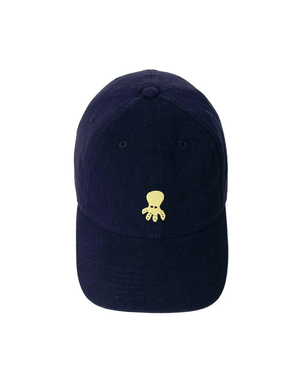 Gorra El Pulpo Lavada Logo Básico Azul Marino - ECRU