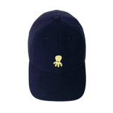 Gorra El Pulpo Lavada Logo Básico Azul Marino - ECRU