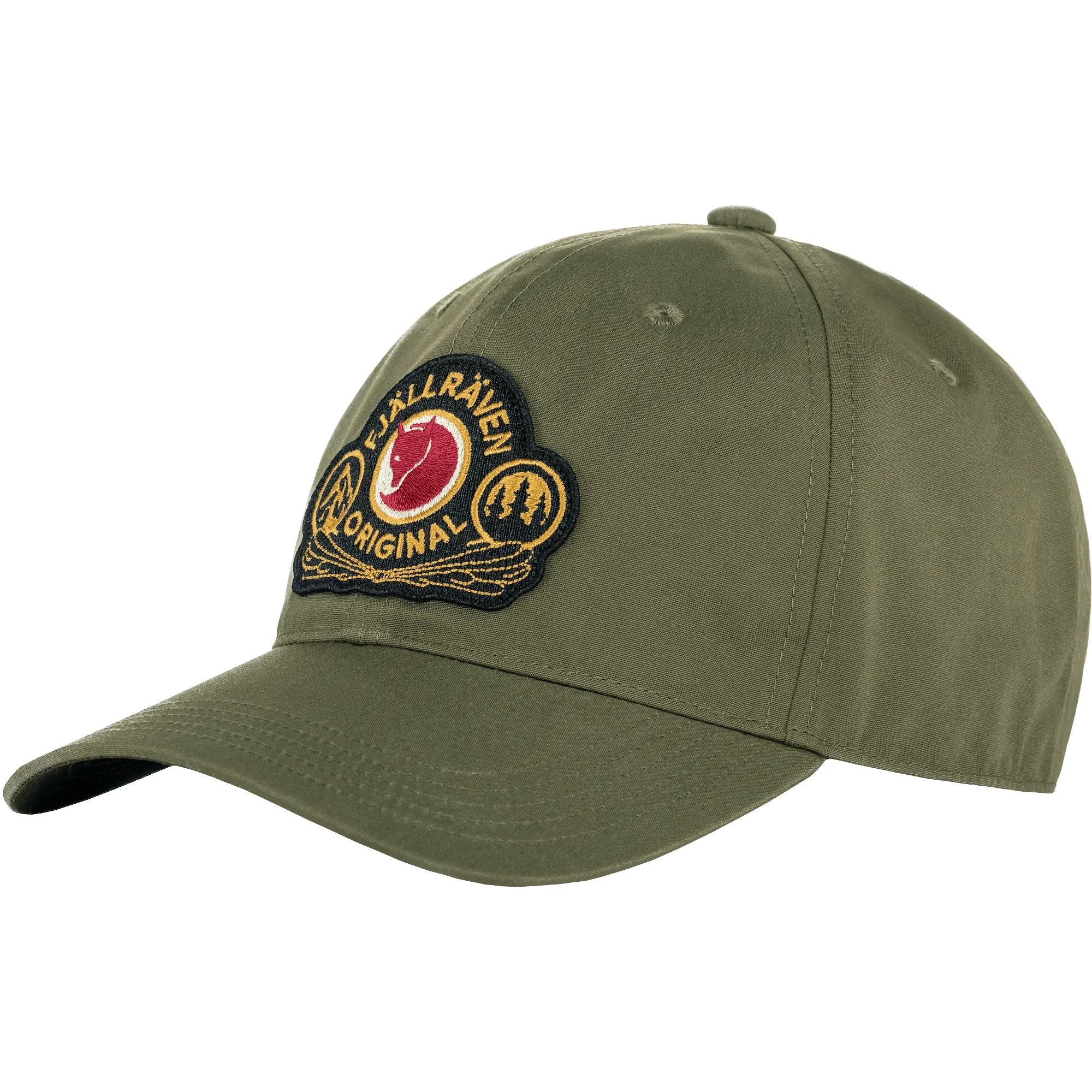 Gorra Fjallraven Classic Badge Laurel Green - ECRU