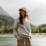 Gorra Fjällräven High Coast Wind Dusty Rose - ECRU