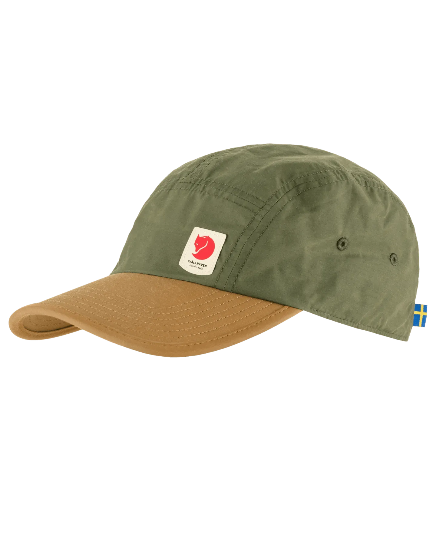 Gorra Fjällräven High Coast Wind Green Buckwheat Brown - ECRU