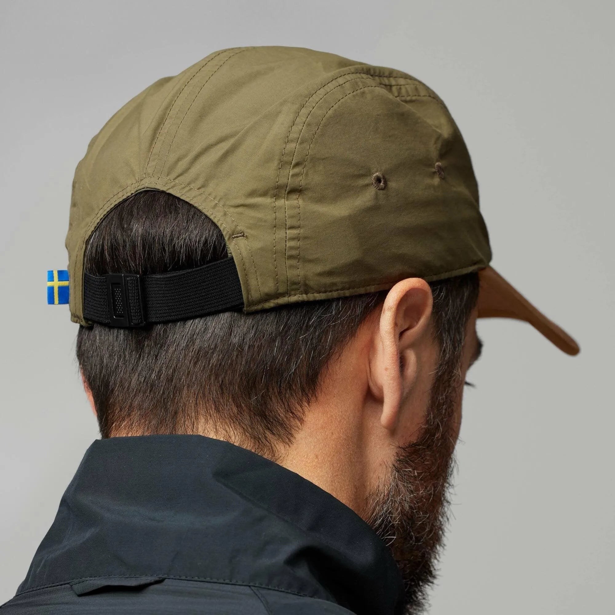 Gorra Fjällräven High Coast Wind Green Buckwheat Brown - ECRU