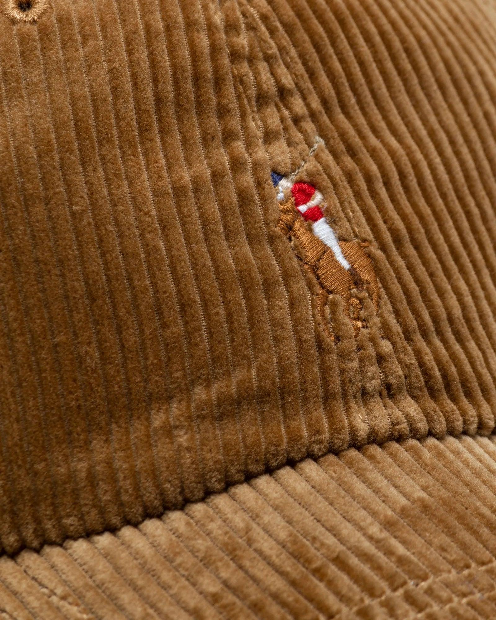 Gorra Polo Ralph Lauren de pana de algodón - ECRU