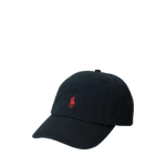 Gorra Polo Ralph Lauren Negra con Visera de Tela de Algodón - ECRU