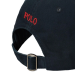 Gorra Polo Ralph Lauren Negra con Visera de Tela de Algodón - ECRU