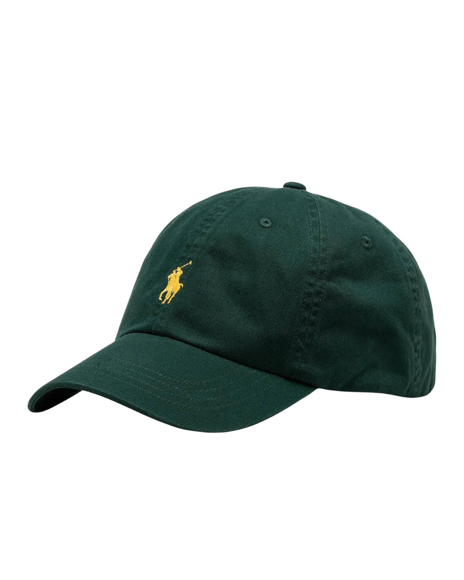 Gorra Polo Ralph Lauren Verde con Visera de Tela de Algodón - ECRU