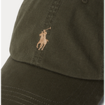 Gorra Polo Ralph Lauren Classic Sport Cap Verde Oliva — detalle y vista 3