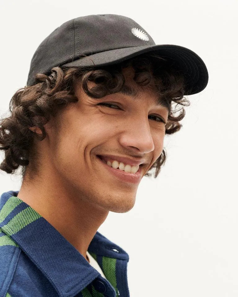 Gorra Thinking Mu negra contraste Chris - ECRU