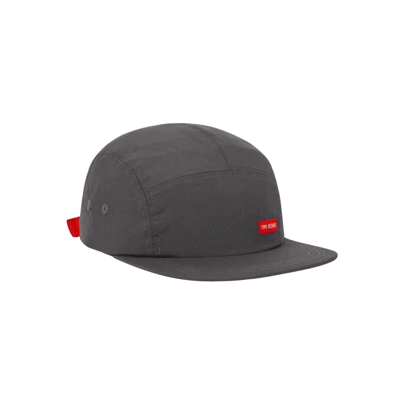Gorra Topo Designs Nylon Camp Charcoal - ECRU