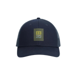 Gorra Topo Designs Original Logo Navy - ECRU