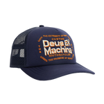 Gorra Trucker Deus Ex Machina Extremity Navy - ECRU