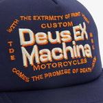 Gorra Trucker Deus Ex Machina Extremity Navy - ECRU