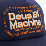 Gorra Trucker Deus Ex Machina Extremity Navy - ECRU