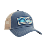Gorra Trucker Deus Ex Machina Melodies Blue Ribbon - ECRU