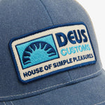 Gorra Trucker Deus Ex Machina Melodies Blue Ribbon - ECRU