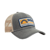 Gorra Trucker Deus Ex Machina Melodies Phantom Black - ECRU