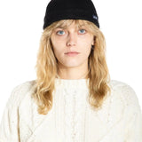Gorro Beanie Olow Black Denim - ECRU