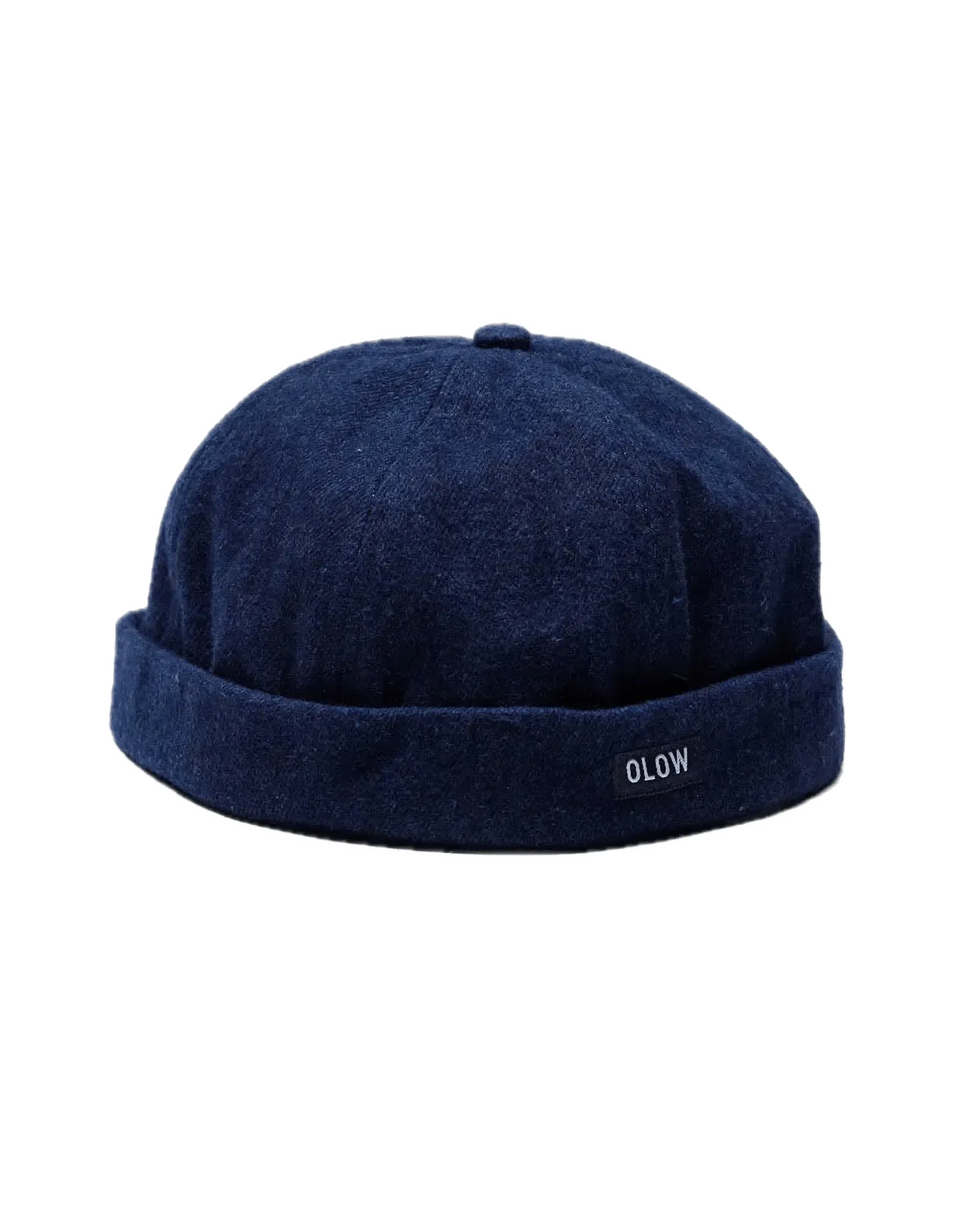 Gorro Beanie Olow Blue Denim - ECRU