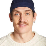 Gorro Beanie Olow Blue Denim - ECRU