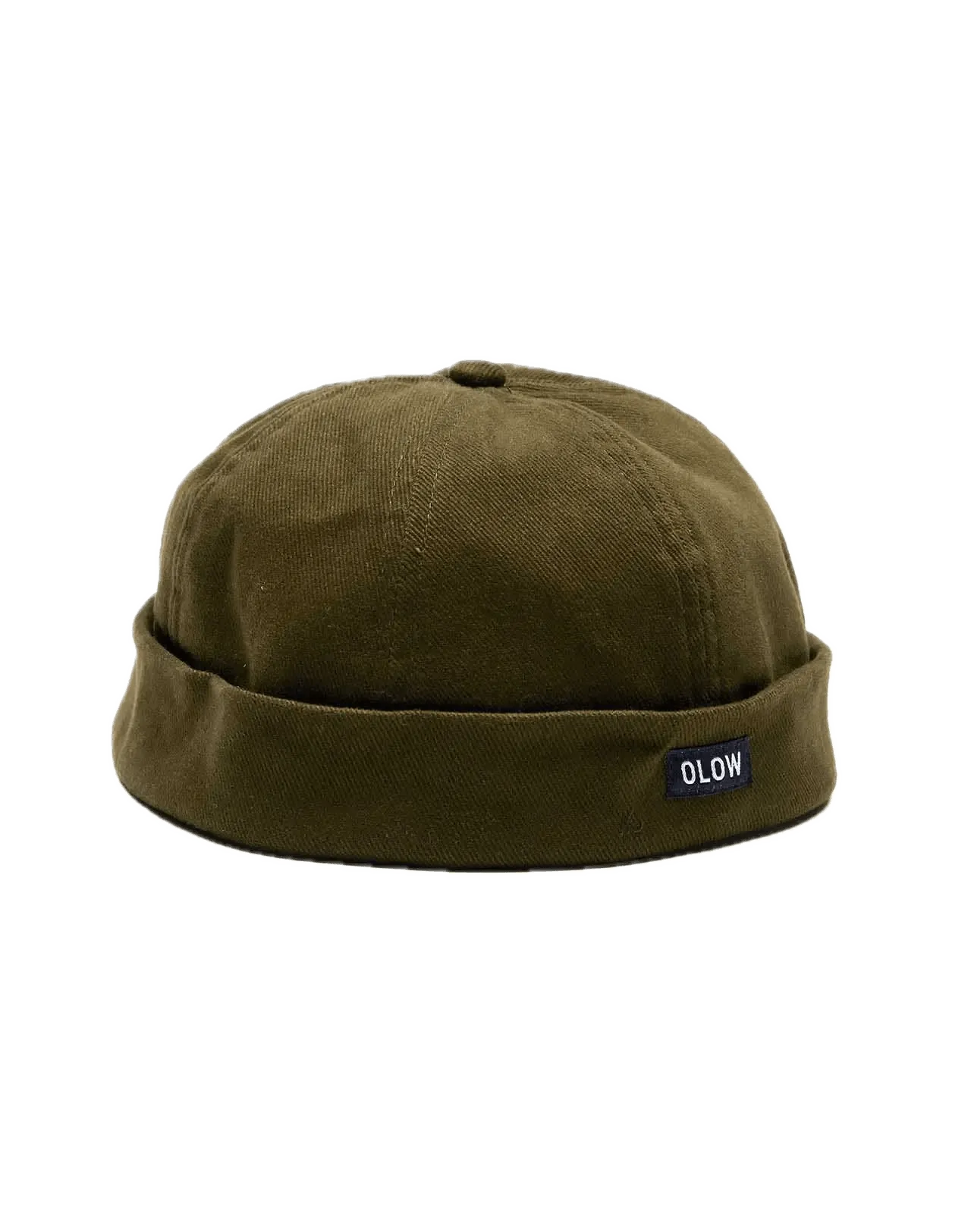 Gorro Beanie Olow Kaki Denim - ECRU