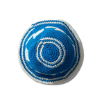 Gorro Florist Plain Blue - ECRU