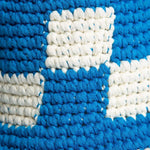 Gorro Florist Plain Blue - ECRU