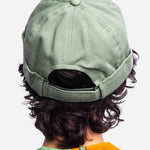Gorro Olow Mikiki Sage Green - ECRU