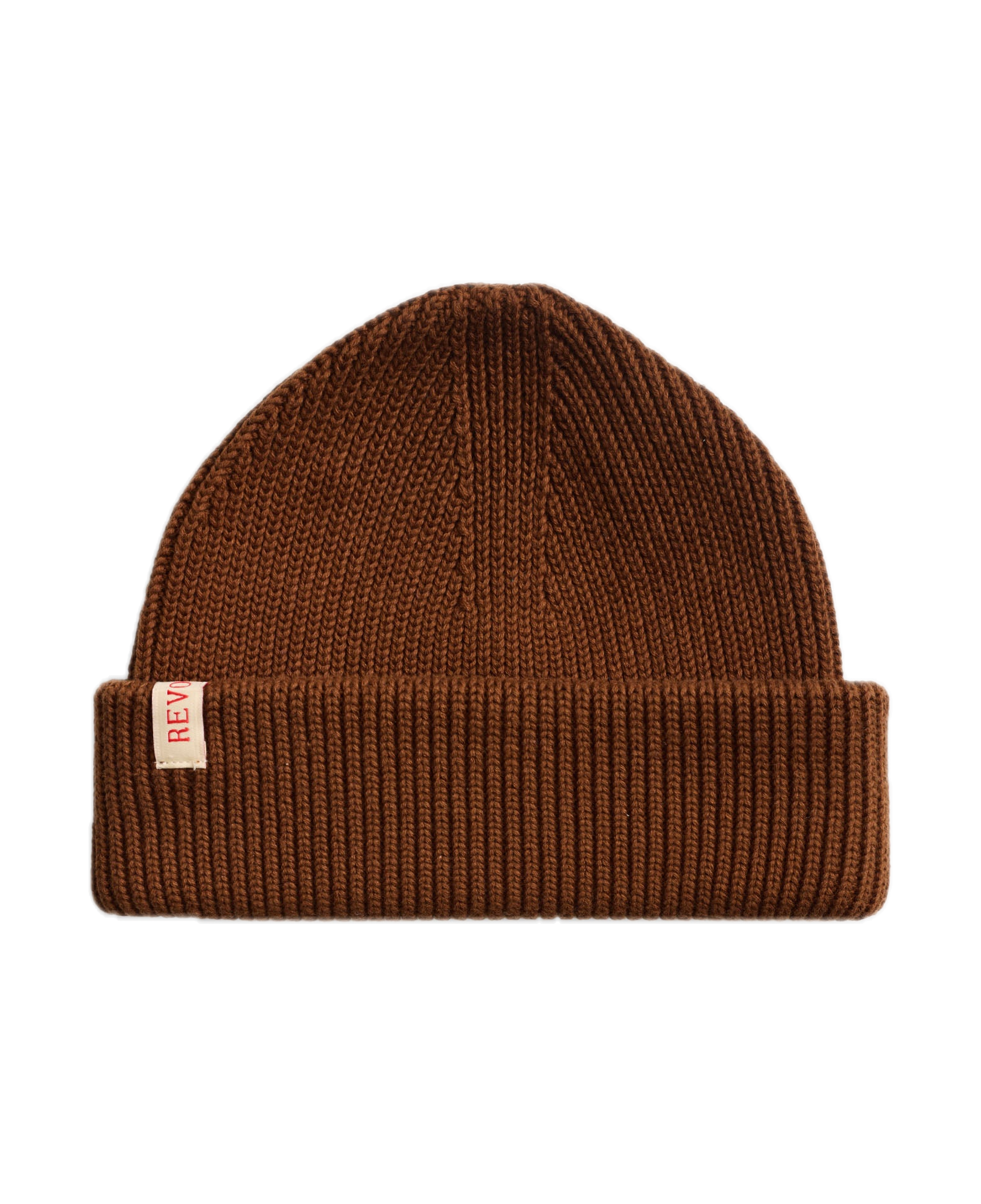 Gorro REVOLUTION Fisherman Beanie Marrón, flat frontal