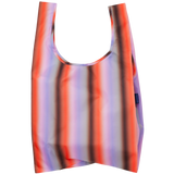 Bolsa BAGGU Estándar Reciclada Gradient Stripe Poppy & Lilac