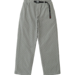 Pantalón GRAMICCI Dobby Plaid G-Pant Straight Fit Stone frontal
