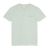LA PAZ Guerreiro Stripes Green Spray T-Shirt